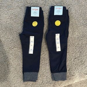Two pairs of NWT Cat and Jack toddler boys joggers
